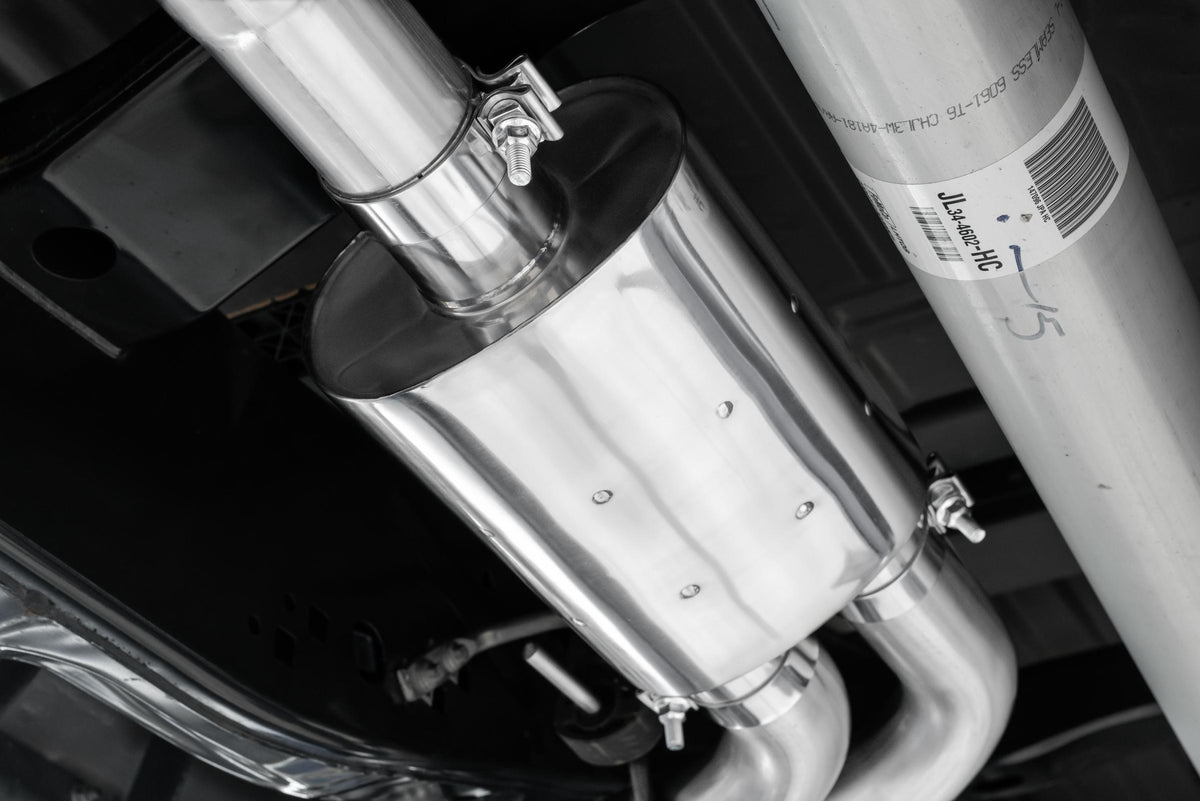 3 Inch Cat Back Exhaust System Pre-Axle Dual Outlet T304 Stainless Steel Street Version For 15-20 Ford F-150 MBRP