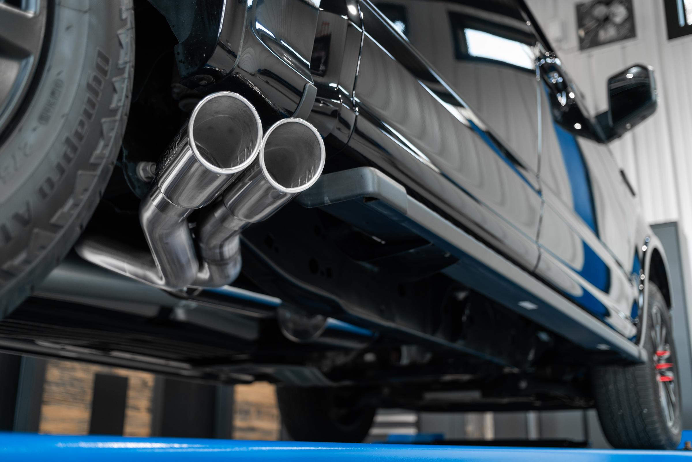 3 Inch Cat Back Exhaust System For 15-20 Ford F-150 Pre Axle Dual Outlet Aluminized Steel Street Version MBRP