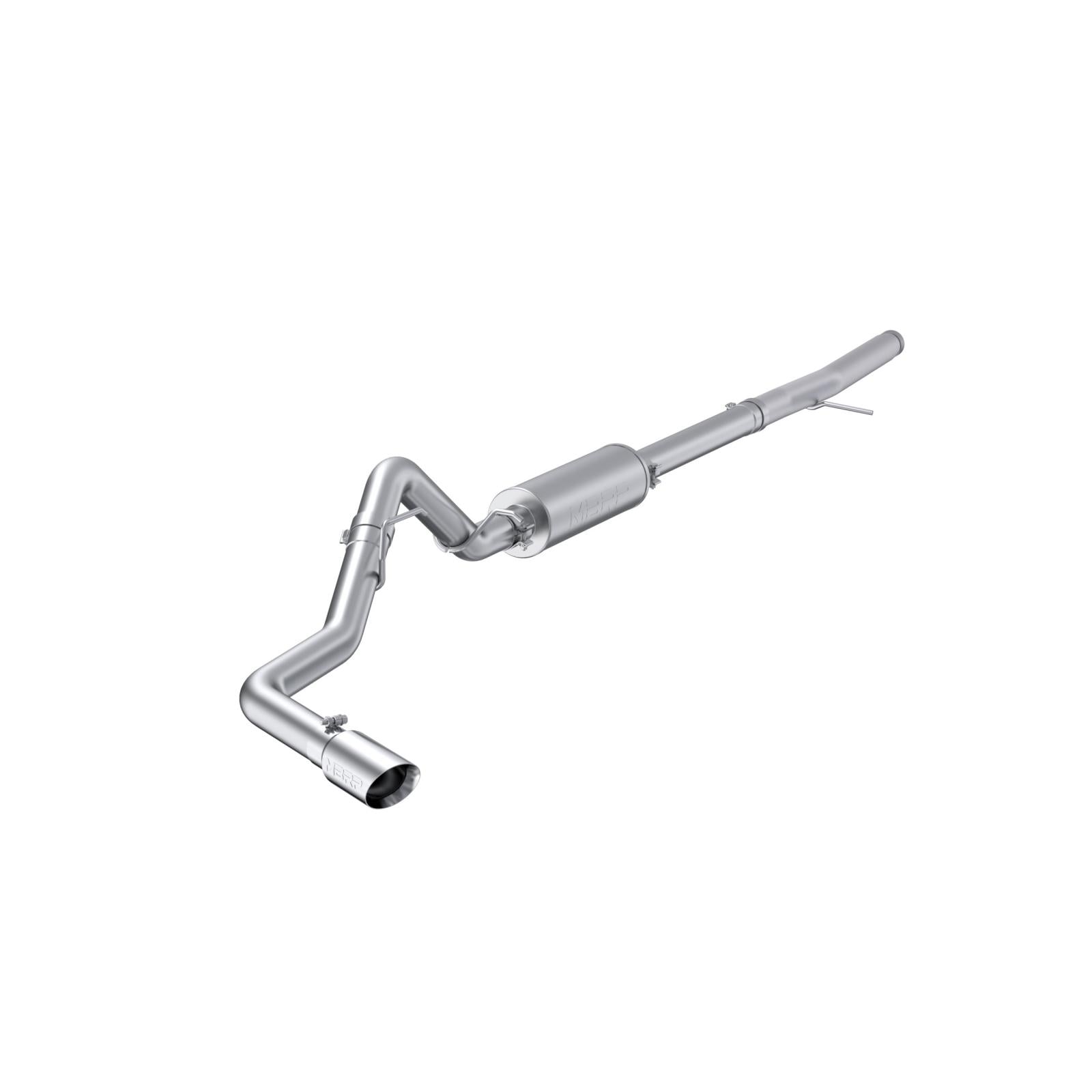 2024-Up Ford Ranger 2.3L Ecoboost Armor Pro T304SS 3-Inch Cat-Back Single Side Exit with Polished Tip MBRP