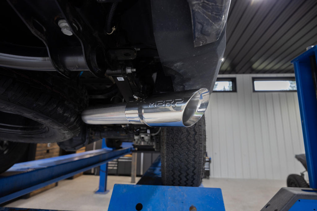 2024-Up Ford Ranger 2.3L Ecoboost Armor Pro T304SS 3-Inch Cat-Back Single Side Exit with Polished Tip MBRP