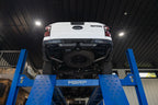 24-Present Ford Ranger Raptor 3.0L EcoBoost, Armor BLK 3-Inch Axle-Back Dual Rear Turn-Down MBRP