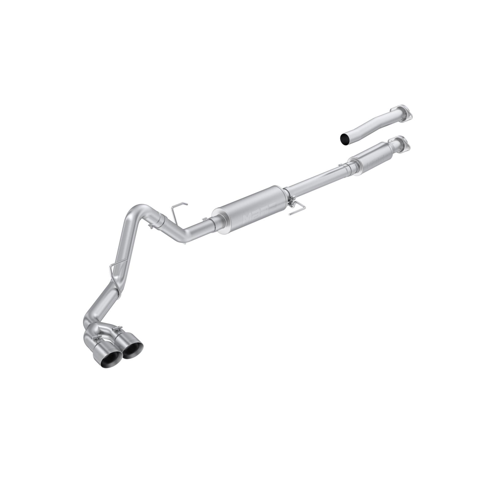21-Present Ford F-150 2.7L/ 3.5L EcoBoost and 5.0L, Armor Pro 3-Inch Cat-Back Single Side with Dual Outlet MBRP
