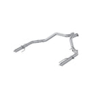 22-Present Ford F-150 Raptor 3.5L and Raptor R 5.2L Armor Pro 3-Inch Axle-Back Dual Split Rear Turn Down MBRP