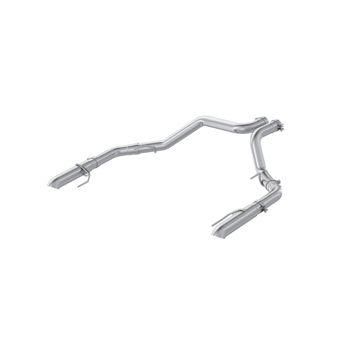 22-Present Ford F-150 Raptor 3.5L and Raptor R 5.2L Armor Pro 3-Inch Axle-Back Dual Split Rear Turn Down MBRP