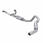 2022-Up Toyota Tundra 3.4L Aluminized Steel 2.5 Inch Dual Cat-Back Single Side Exit MBRP 