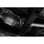 2022-Up Toyota Tundra 3.5L Aluminized Steel 2.5 Inch Dual Cat-Back Single Side Exit MBRP 