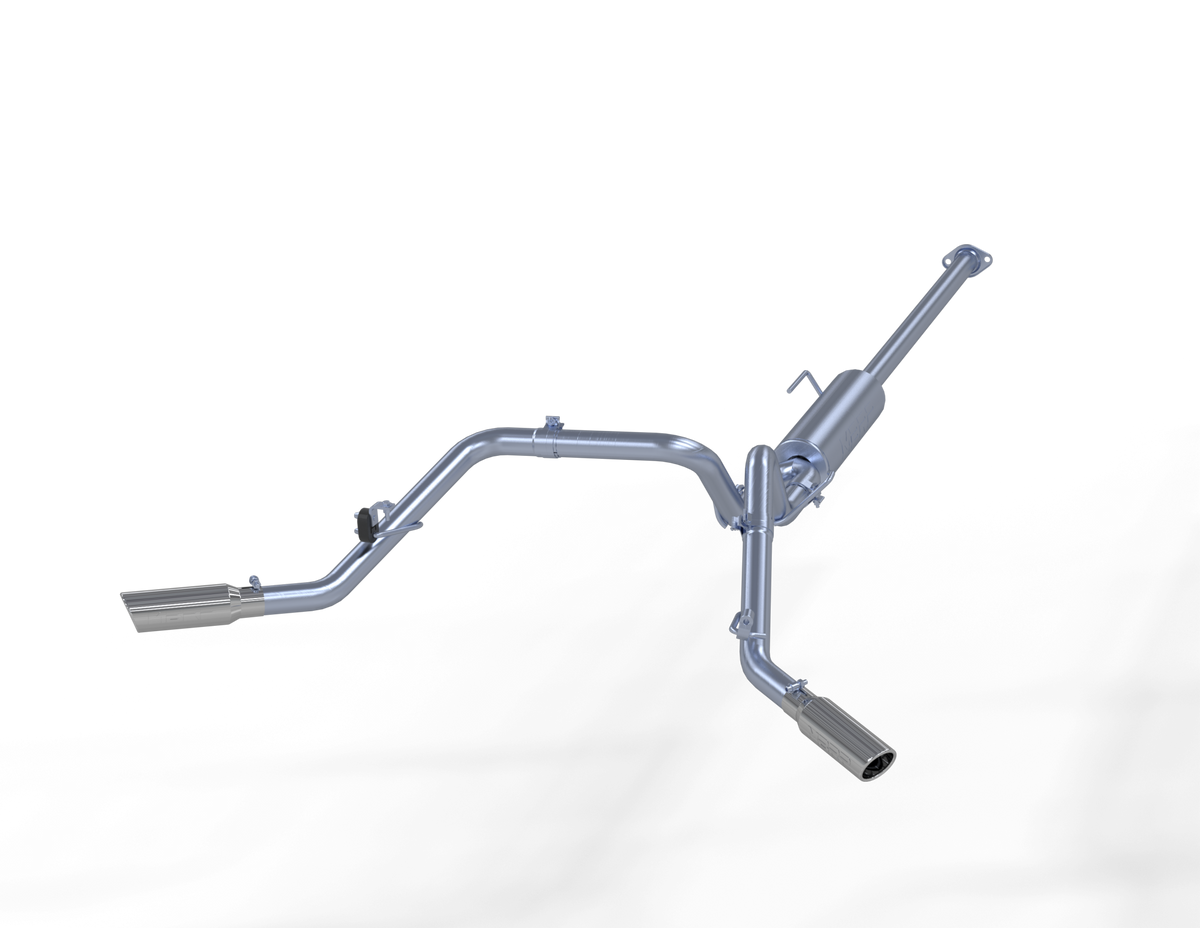 Cat Back Exhaust System Dual Split Side Aluminized Steel For 05-15 Toyota Tacoma MBRP