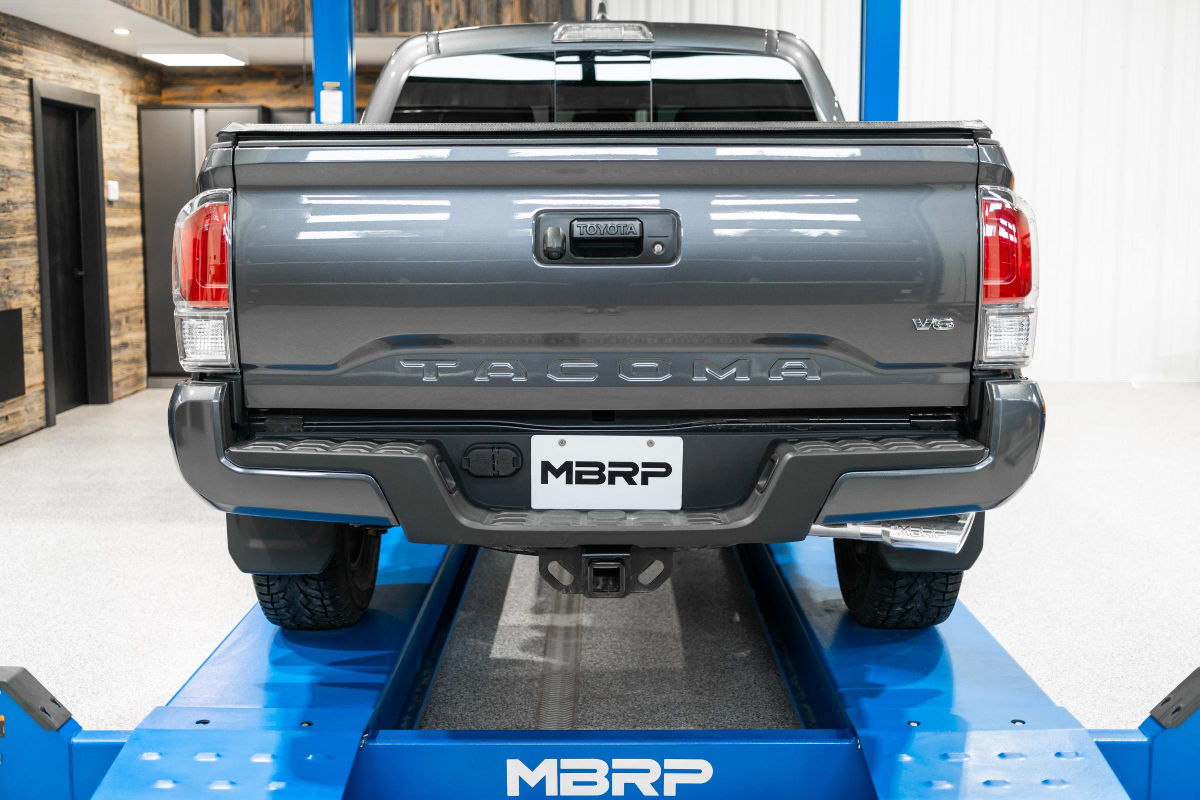 Toyota 3 Inch Cat Back Exhaust System For 16-23 Toyota Tacoma 3.5L Single Side Exit MBRP