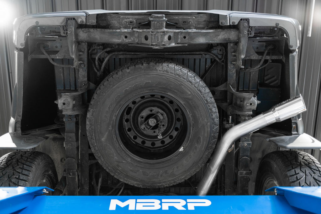 Toyota 3 Inch Cat Back Exhaust System For 16-23 Toyota Tacoma 3.5L Single Side Exit  MBRP