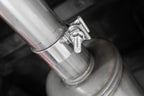 03-24 Toyota 4Runner 11-16 Toyota Land Cruiser Prado Armor Lite Aluminized Steel 2.5 Inch Cat-Back High Clearance Turn Down Single Rear Exit MBRP Exhaust System