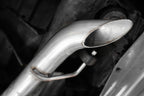 03-24 Toyota 4Runner 11-16 Toyota Land Cruiser Prado Armor Lite Aluminized Steel 2.5 Inch Cat-Back High Clearance Turn Down Single Rear Exit MBRP Exhaust System
