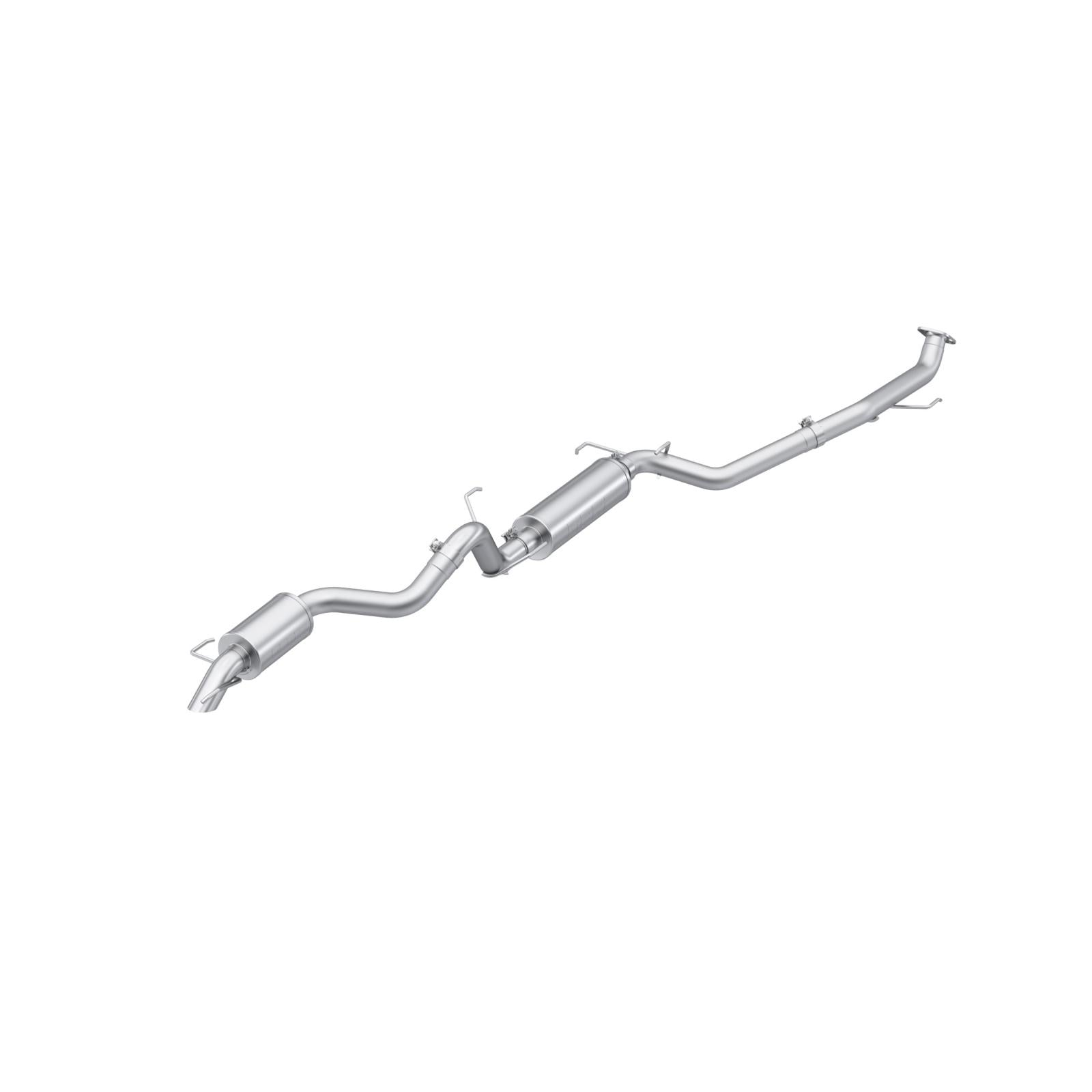 24-Present Toyota 4Runner, Armor Pro, Overland 3-Inch Cat-Back Single Rear, High-Clearance Turndown, MBRP