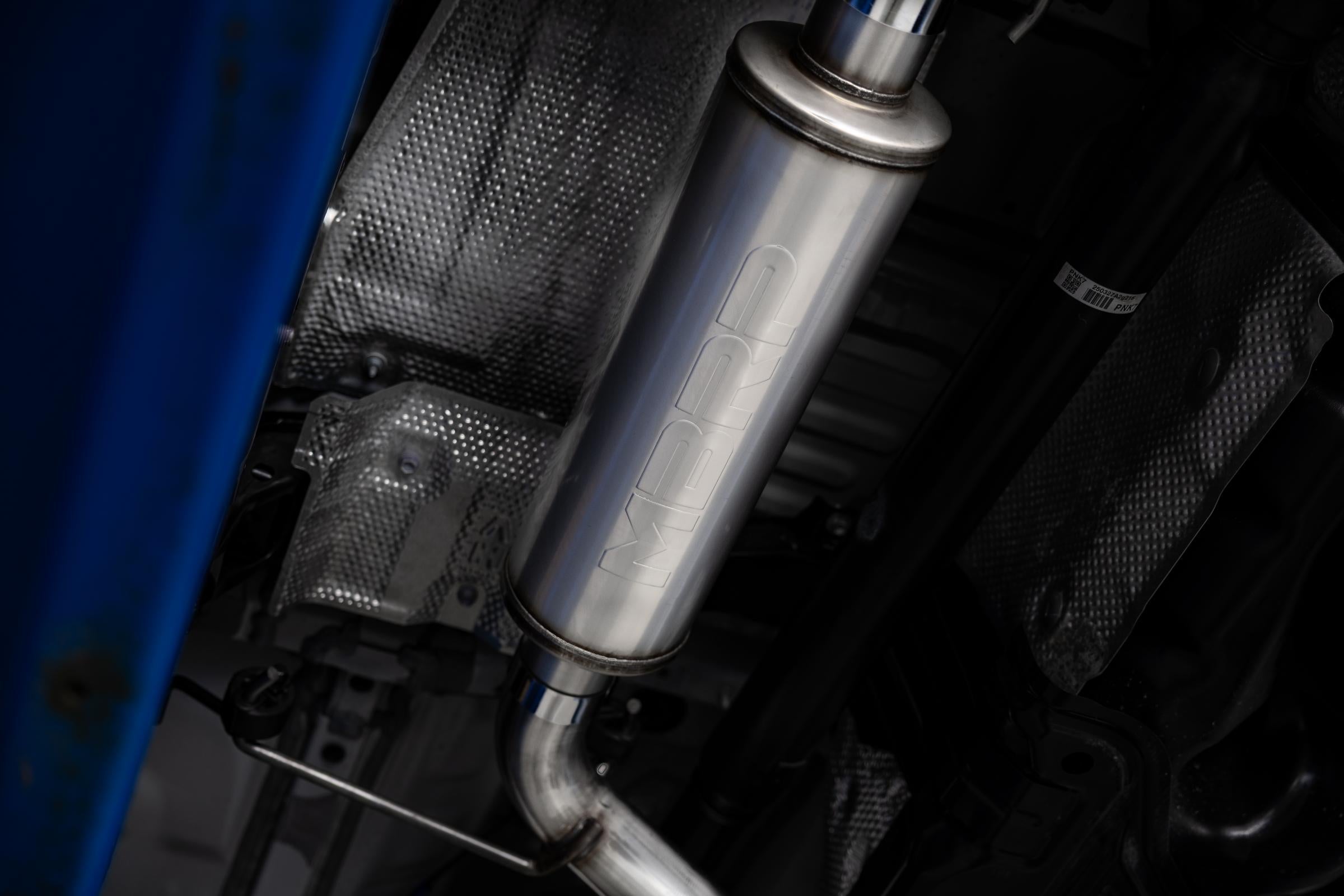 24-Present Toyota 4Runner, Armor Pro, Overland 3-Inch Cat-Back Single Rear, High-Clearance Turndown, MBRP