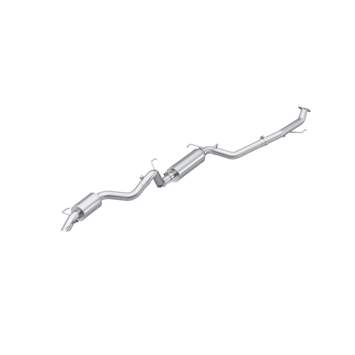 24-Present Toyota 4Runner, Armor Lite, Overland 3-Inch Cat-Back Single Rear, High-Clearance Turndown, MBRP