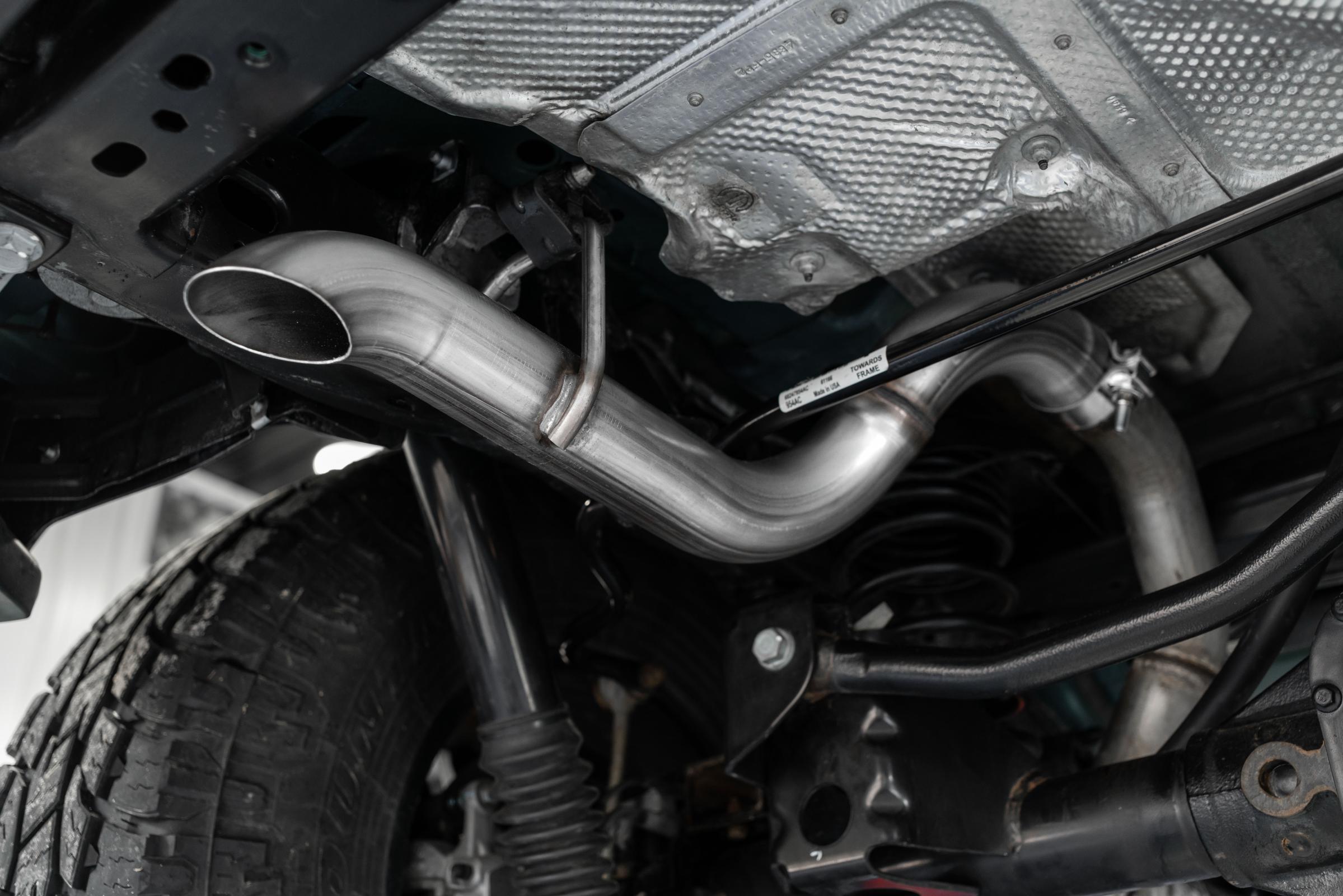 Jeep JL 2.5 Inch Axle Back Exhaust Pipe Single Rear Muffler Bypass For 18-24 Wrangler JL 2/4DR MBRP