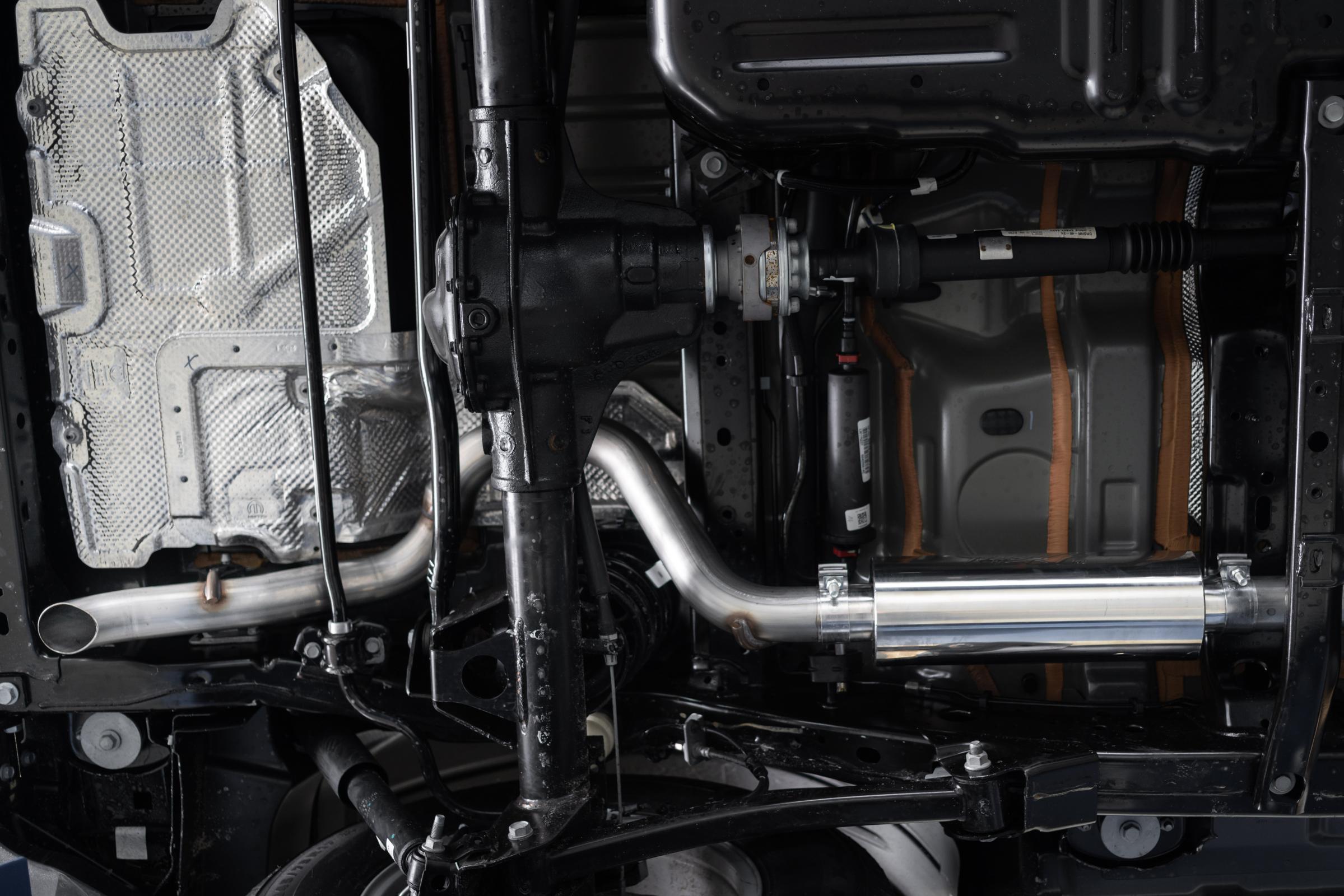 Jeep Cat Back Exhaust System Single Rear Exit Armor Lite Series For 18-24 Wrangler JL 2/4 Door 2.0L, 3.6L MBRP