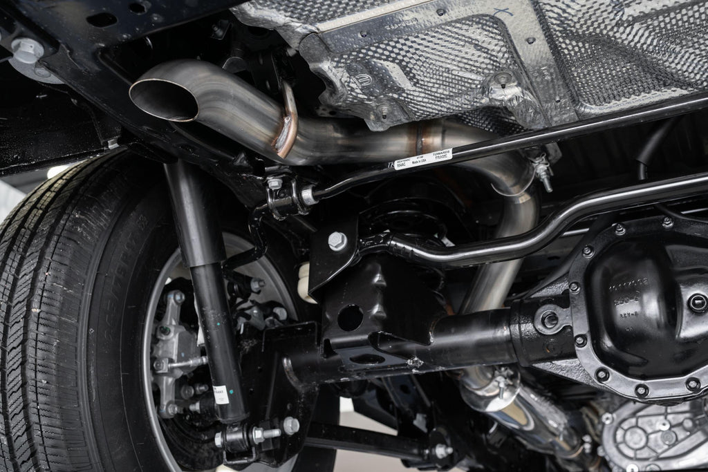 Jeep Cat Back Exhaust System Single Rear Exit Armor Lite Series For 18-24 Wrangler JL 2/4 Door 2.0L, 3.6L MBRP