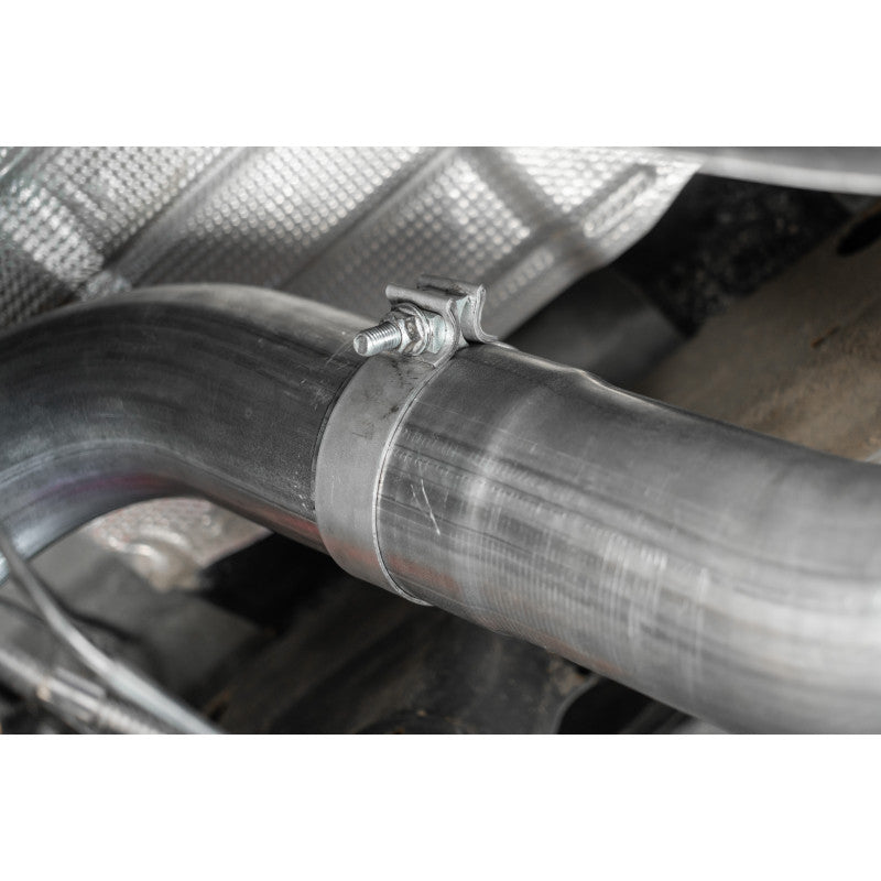 20-23 Chevy/GMC 2500/3500 Armor Lite Series Aluminized Steel 4 Inch Filter Back Single Side Exit Exhaust System MBRP