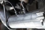 20-25 Silverado/Sierra 2500/3500 Armor BLK Black Coated Aluminized Steel 4 Inch Filter Back Single Side Exit Exhaust System MBRP