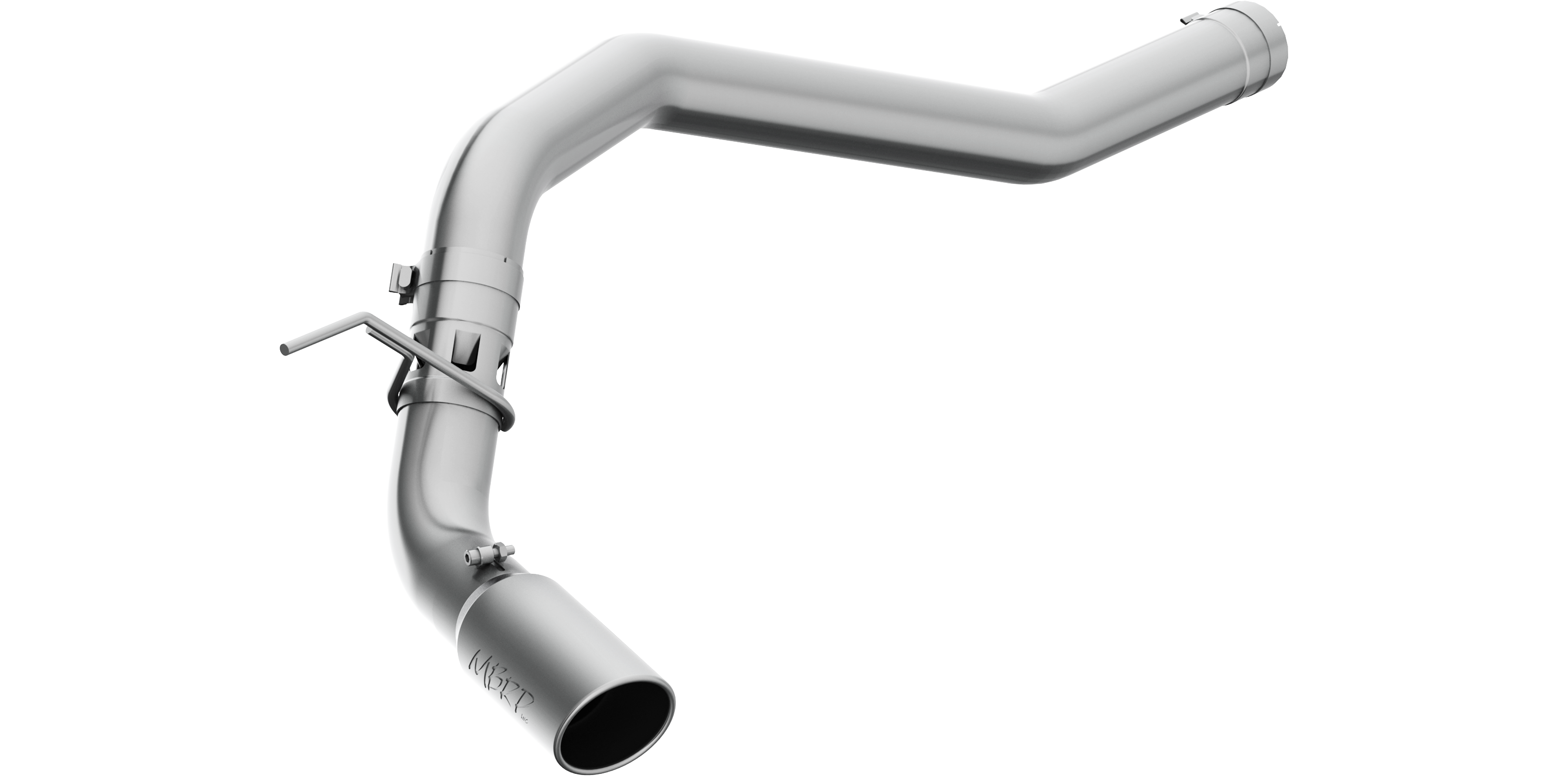 Nissan 4 Inch Single Side Exit For 16-19 Nissan Titan XD Armor Lite Series MBRP
