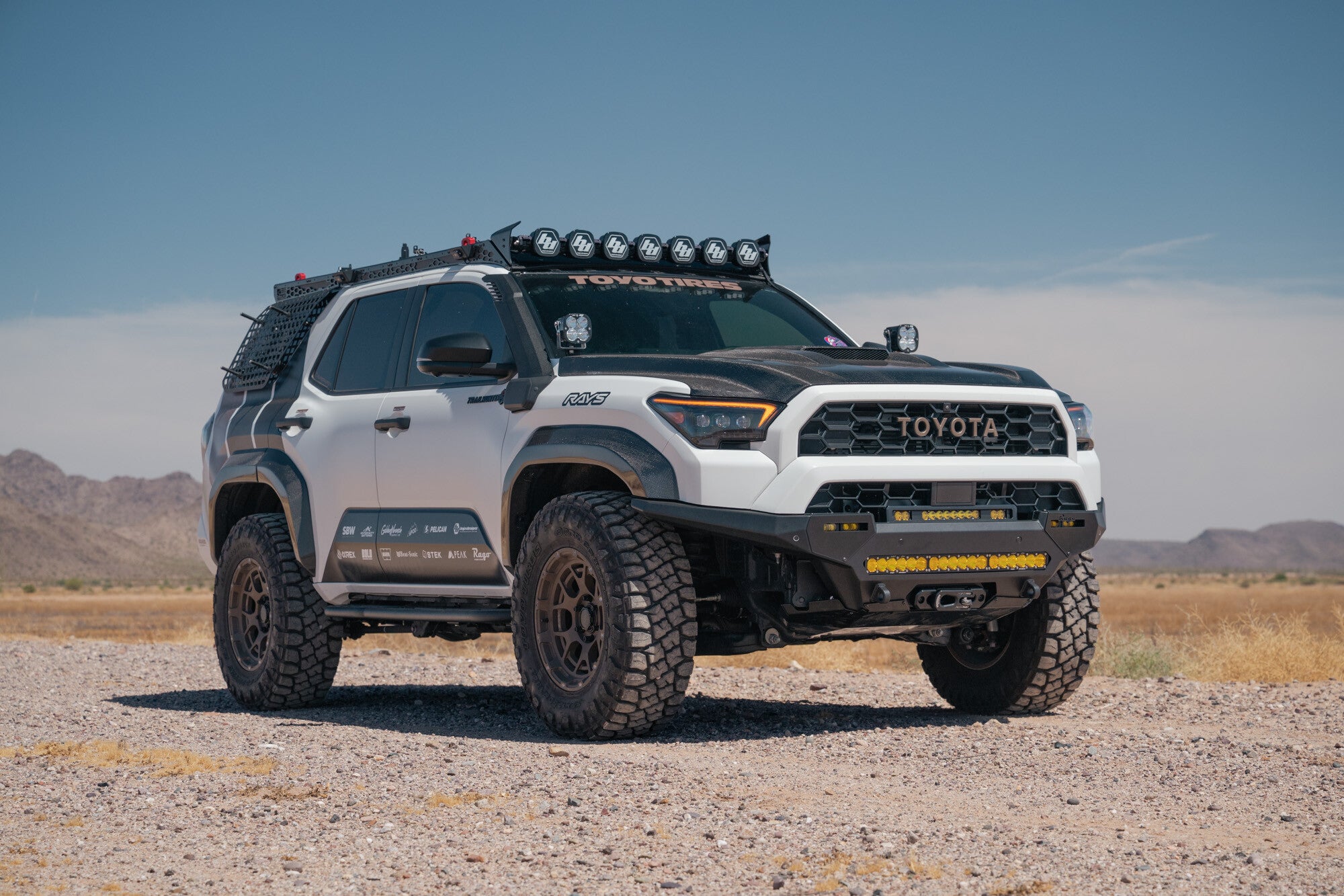 2025-2026 Toyota 4Runner Rock Slider Side Steps Rago Fabrication