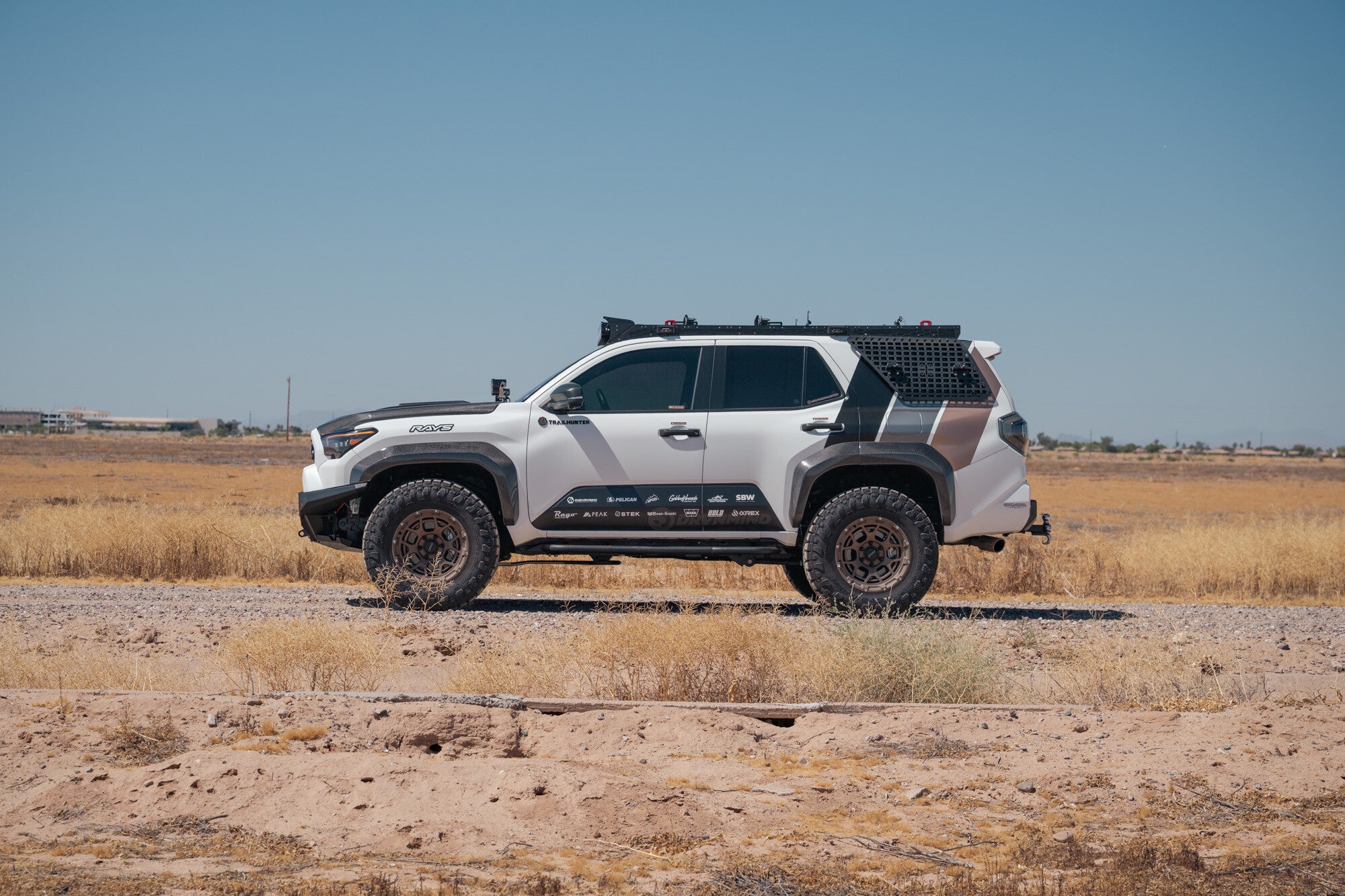2025-2026 Toyota 4Runner Rock Slider Side Steps Rago Fabrication