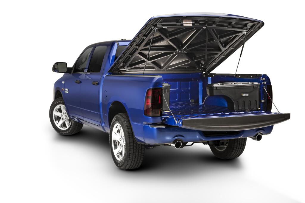 Truck Bed Storage Box Swing Case 2019-2026 (New Body Style) Ram 1500 Without RamBox Passenger Side Black Smooth UnderCover