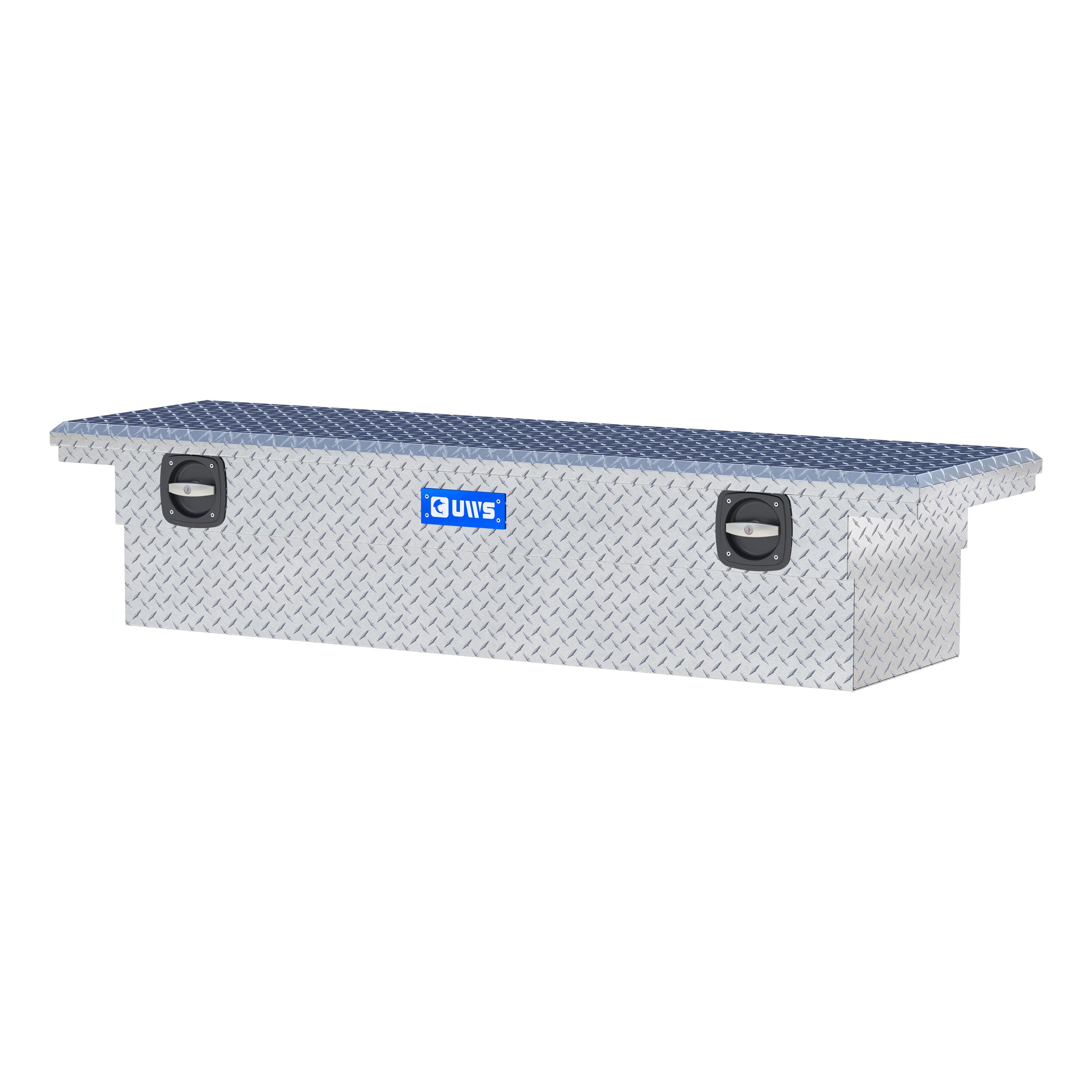 UWS SL-69-LP Bright Aluminum 69" Secure Lock Truck Tool Box, Low Profile (LTL Shipping Only)