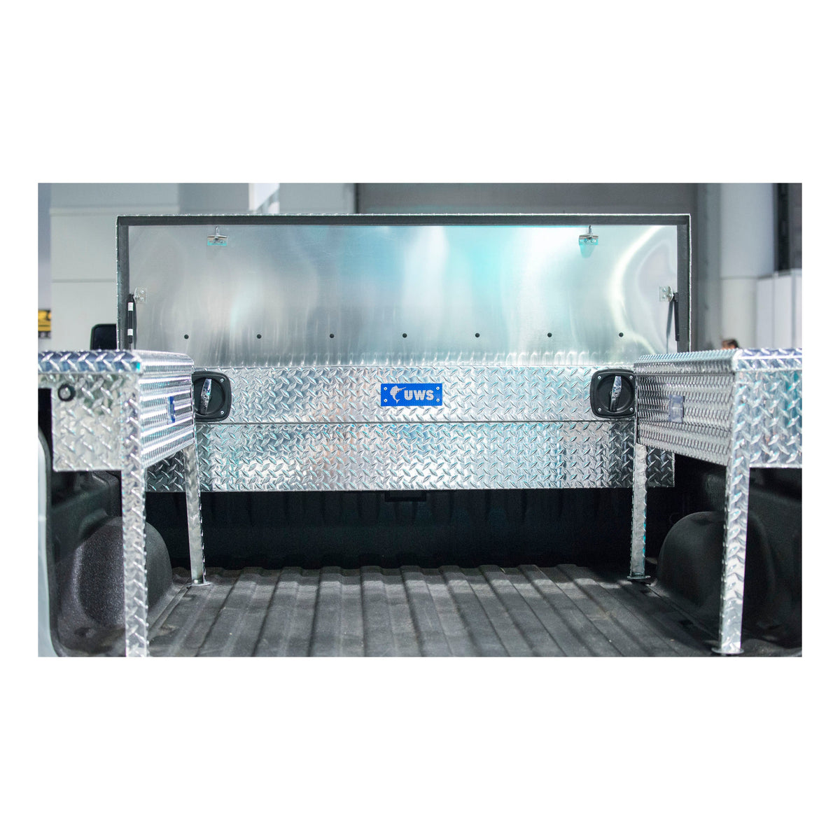 UWS SL-69-LP Bright Aluminum 69" Secure Lock Truck Tool Box, Low Profile (LTL Shipping Only)