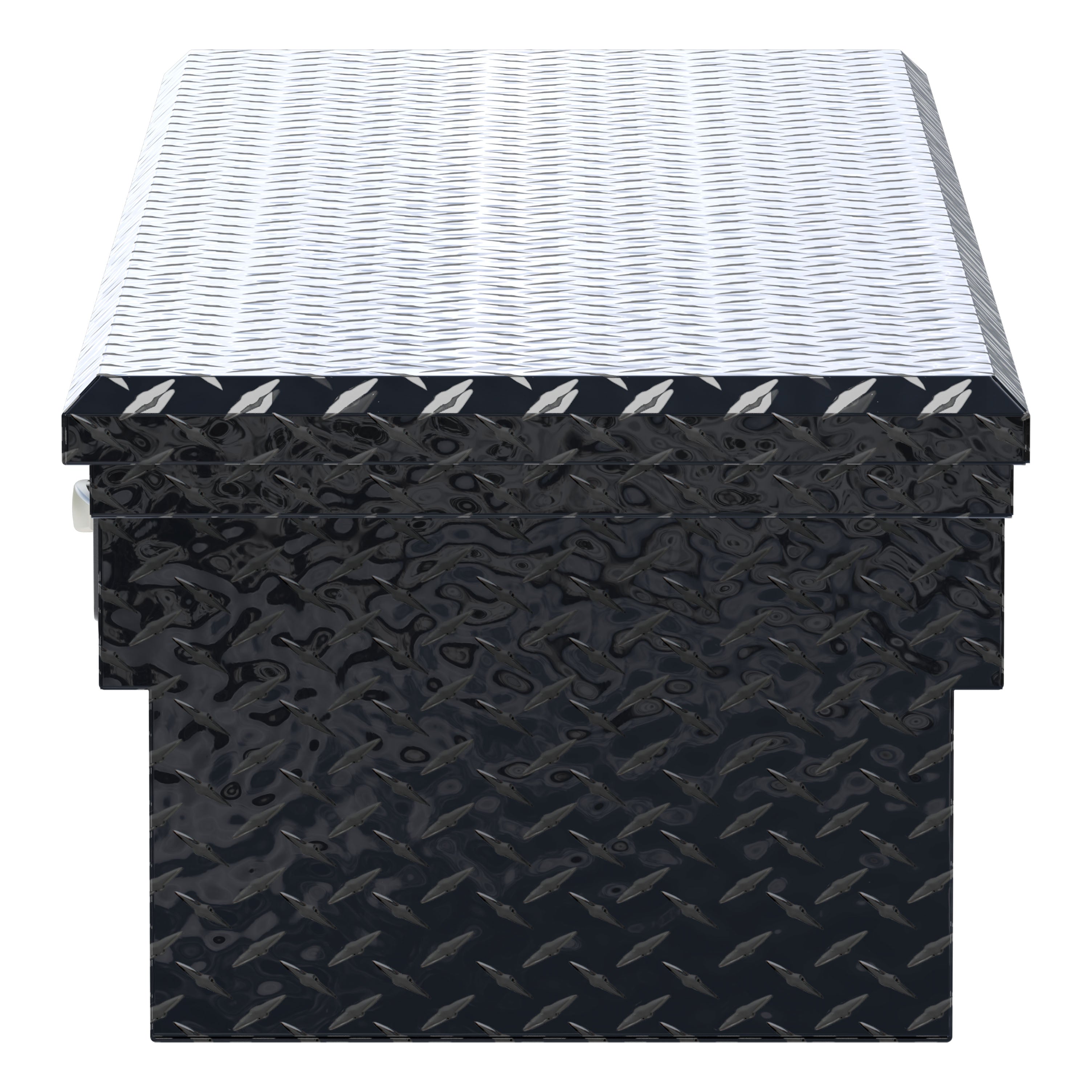 UWS SL-72-LP-BLK Gloss Black 72" Secure Lock Truck Tool Box, Low Profile (LTL Shipping Only)