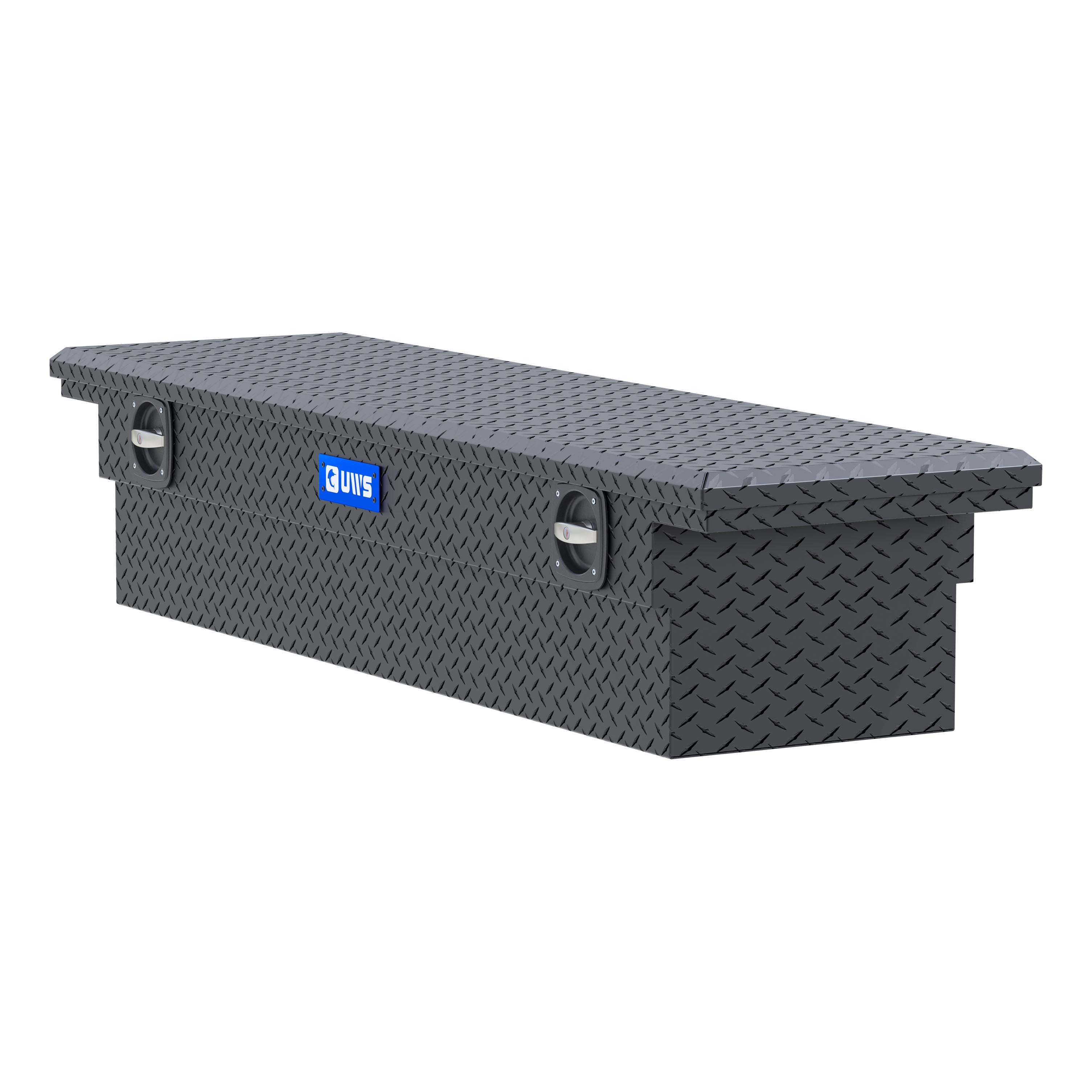 UWS SL-72-LP-MB Matte Black 72" Secure Lock Truck Tool Box, Low Profile (LTL Shipping Only)