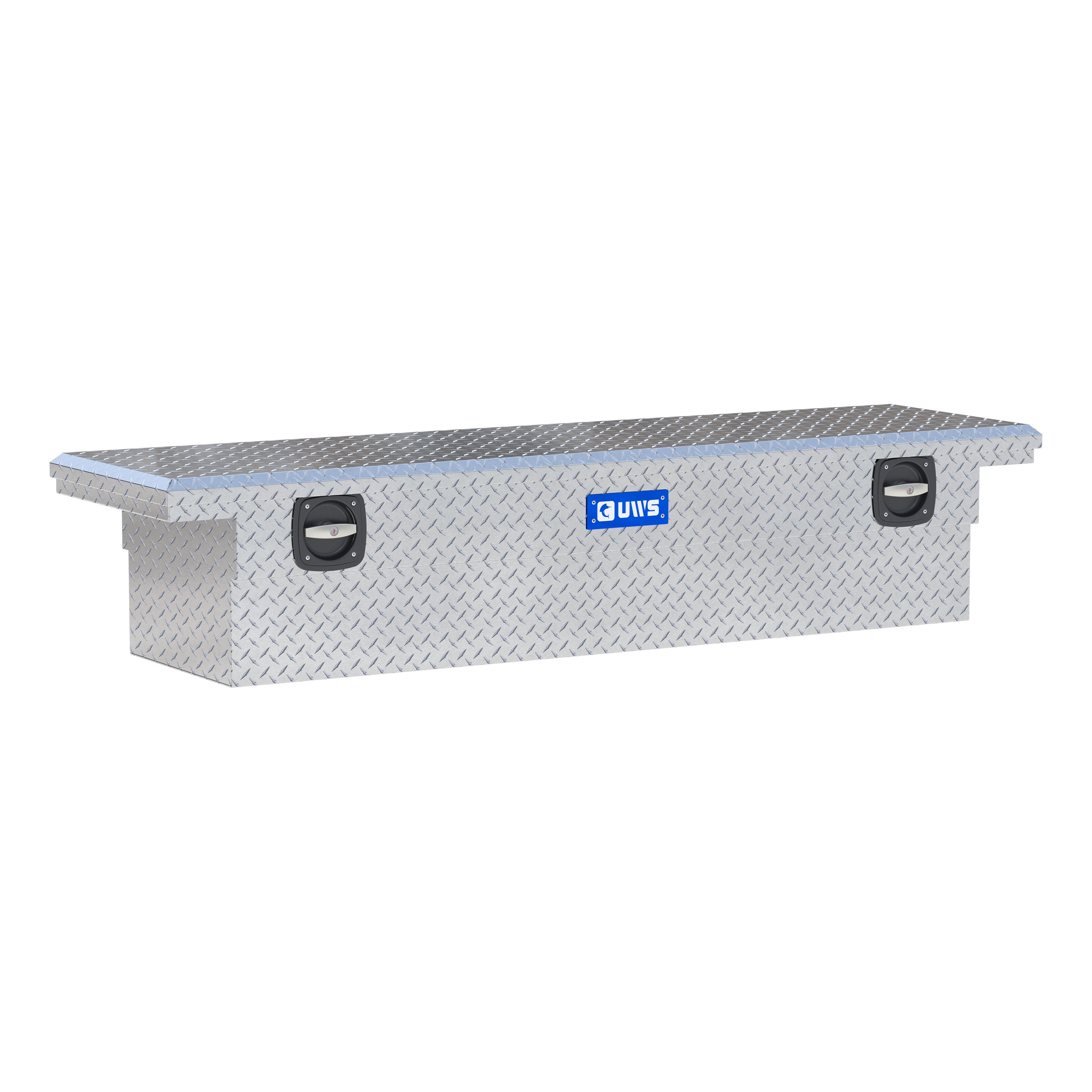 UWS SL-72-LP Bright Aluminum 72" Secure Lock Truck Tool Box, Low Profile (LTL Shipping Only)