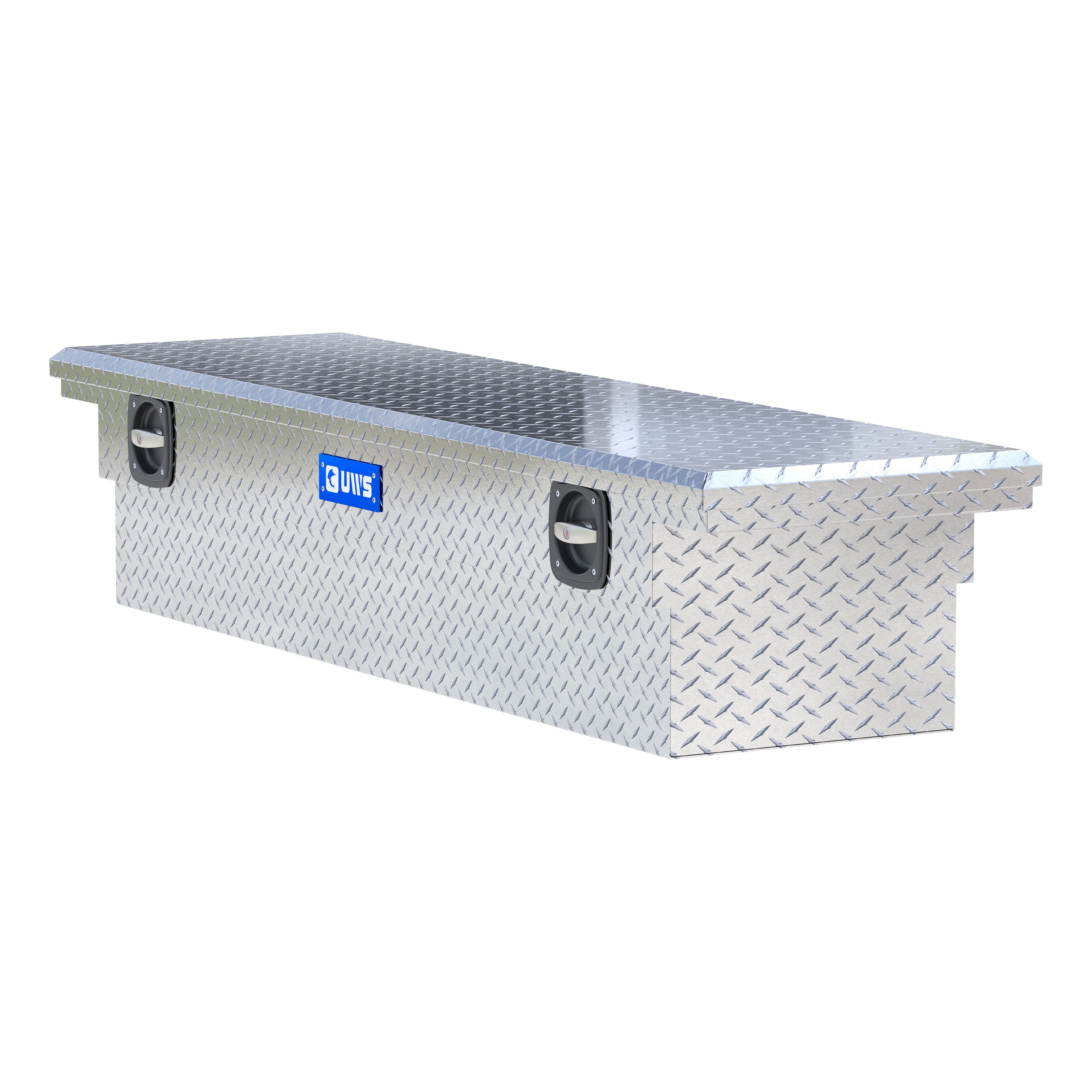 UWS SL-72-LP Bright Aluminum 72" Secure Lock Truck Tool Box, Low Profile (LTL Shipping Only)