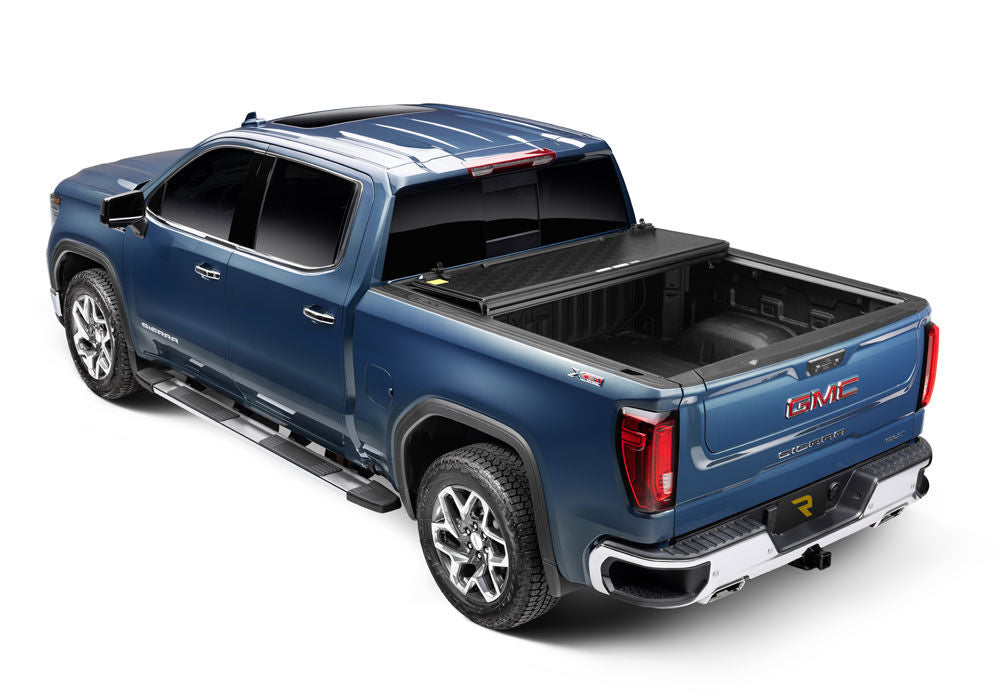 Tonneau Cover Select 2019 (New Body Style) 2026 Chevrolet Silverado/GMC Sierra 1500 6 Foot 7 Inch Bed Std/Ext/Crew Without MultiPro Tailgate Without CarbonPro Truck Bed Black Textured UnderCover
