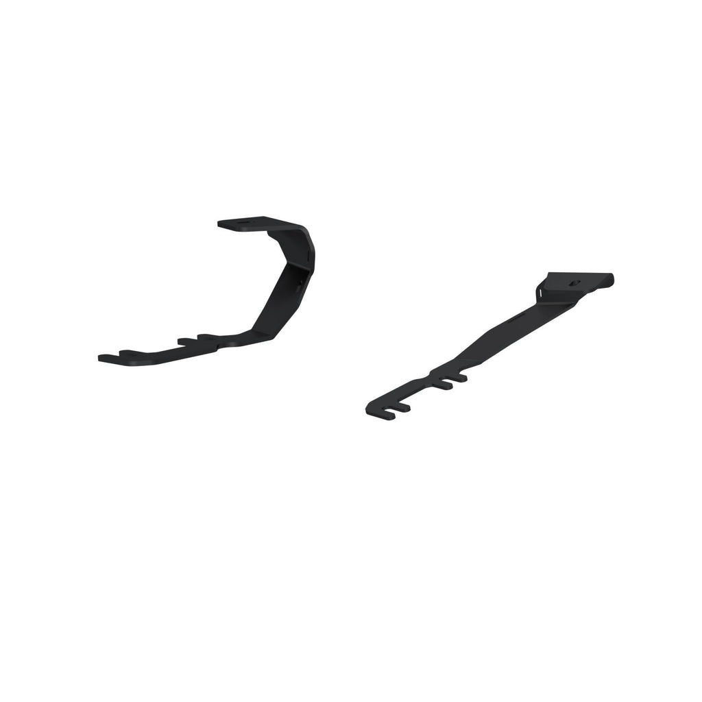 24-26 Ford Ranger, Black-Coated Ditch Light Bracket MBRP