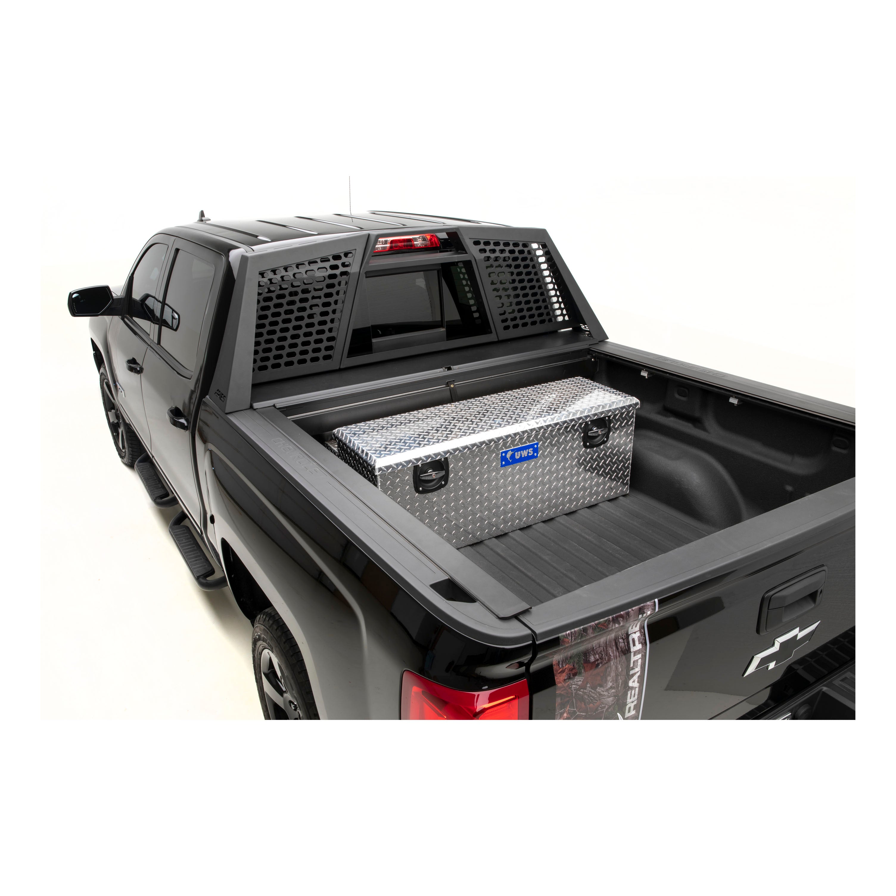 UWS SLC-48 Bright Aluminum Secure Lock 48" Under Tonneau Chest Box (LTL Shipping Only)