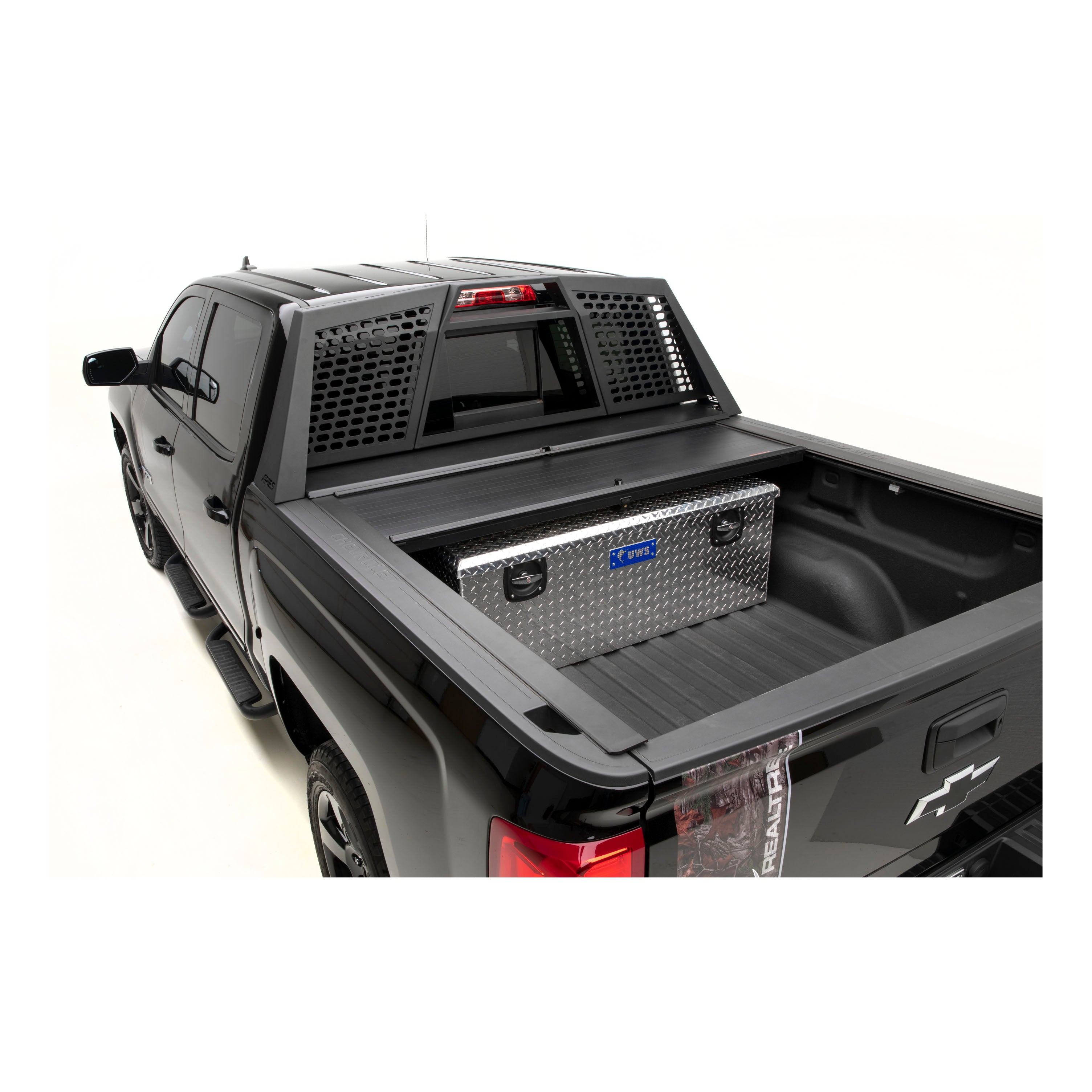 UWS SLC-48 Bright Aluminum Secure Lock 48" Under Tonneau Chest Box (LTL Shipping Only)