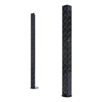 UWS SM-LEGS-BLK Replacement Black Aluminum Truck Side Tool Box Legs, 1 Pair
