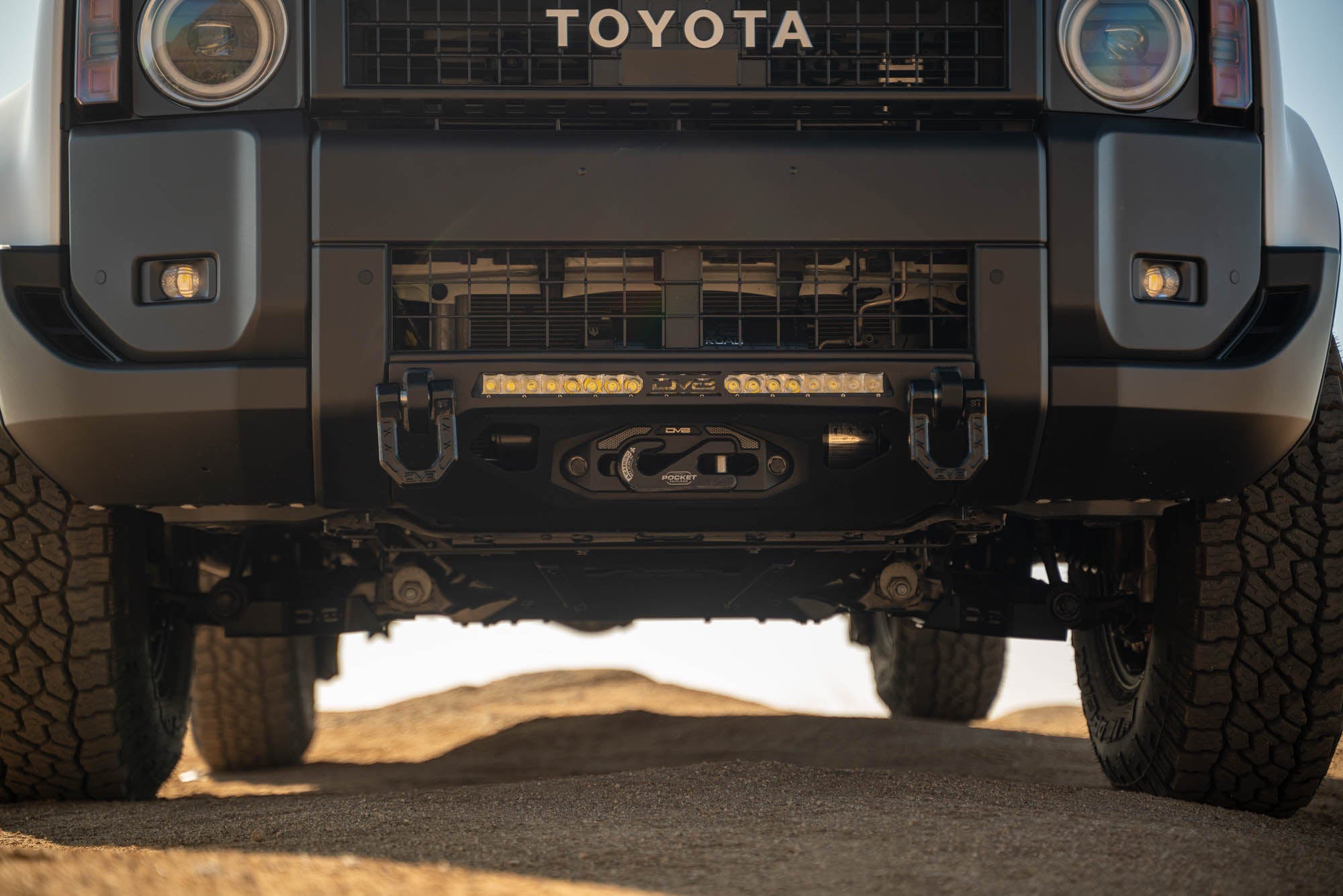 2024 2025 Toyota Land Cruiser Front Skid Plate DV8 Offroad