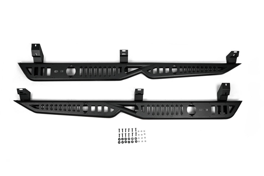 2016 2023 Toyota Tacoma OE Plus Side Steps DV8 Offroad