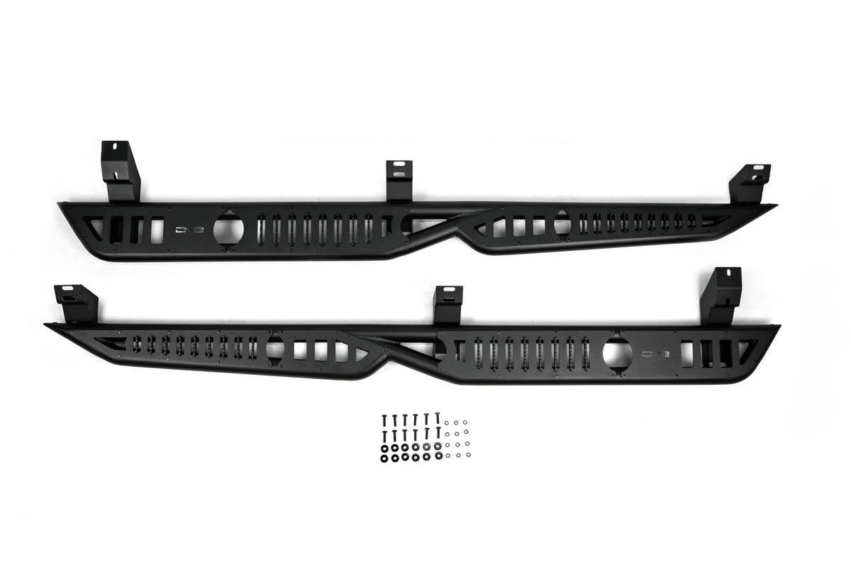 2016 2023 Toyota Tacoma OE Plus Side Steps DV8 Offroad