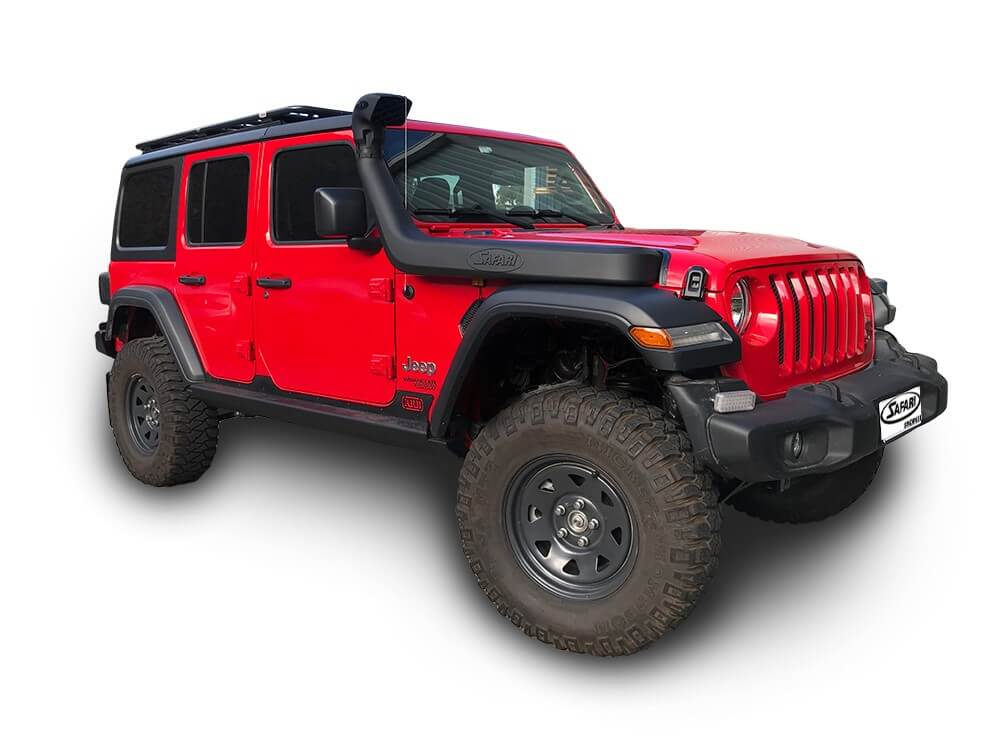 18-25 Jeep Wrangler / 20-25 Gladiator Safari V-Spec Snorkel Air Intake Kit - Apollo Off-Road