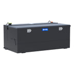 UWS ST-100-COMBO-MB Matte Black 100-Gallon Steel-Aluminum Combo Transfer Tank