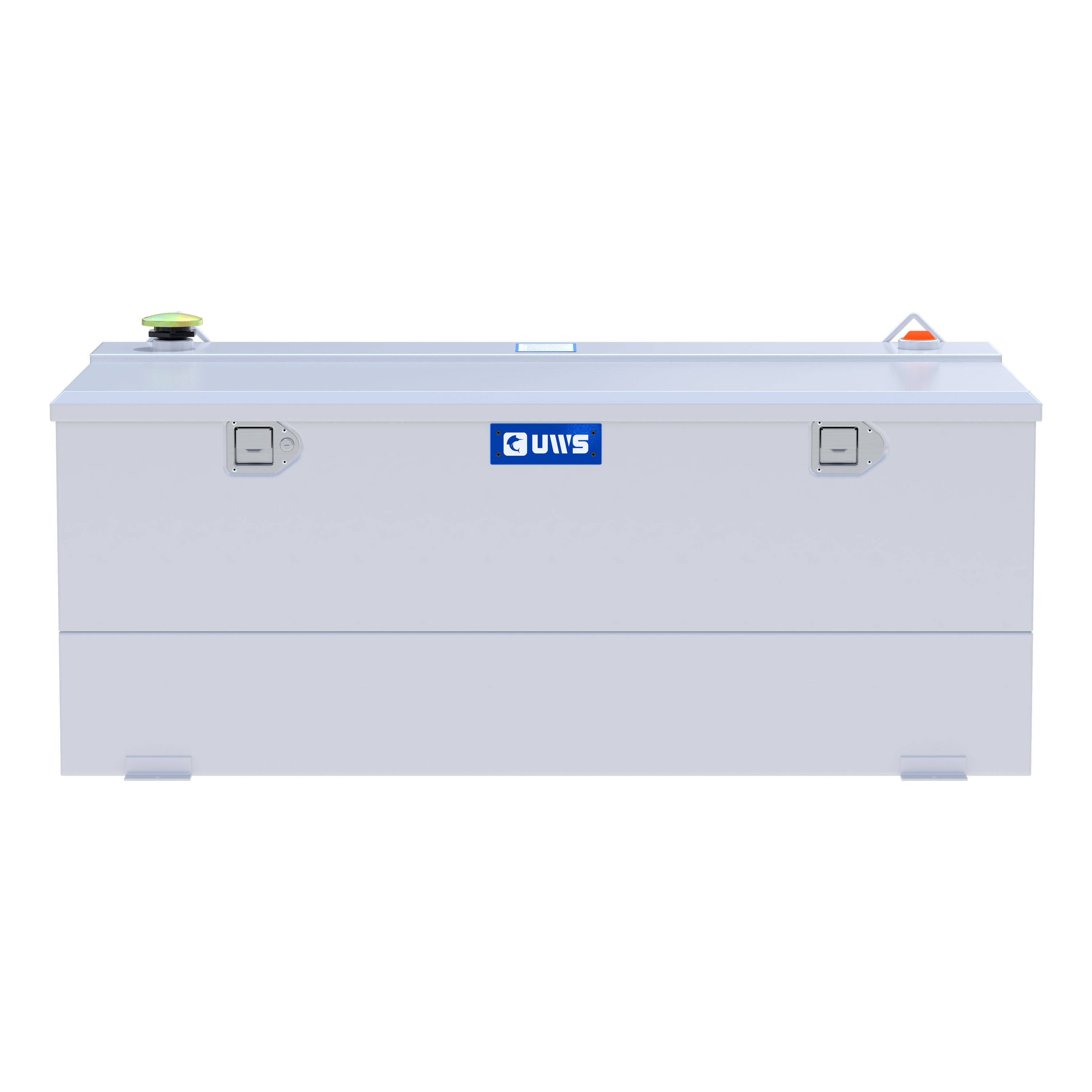 UWS ST-100-COMBO-W White 100-Gallon Steel-Aluminum Combo Transfer Tank