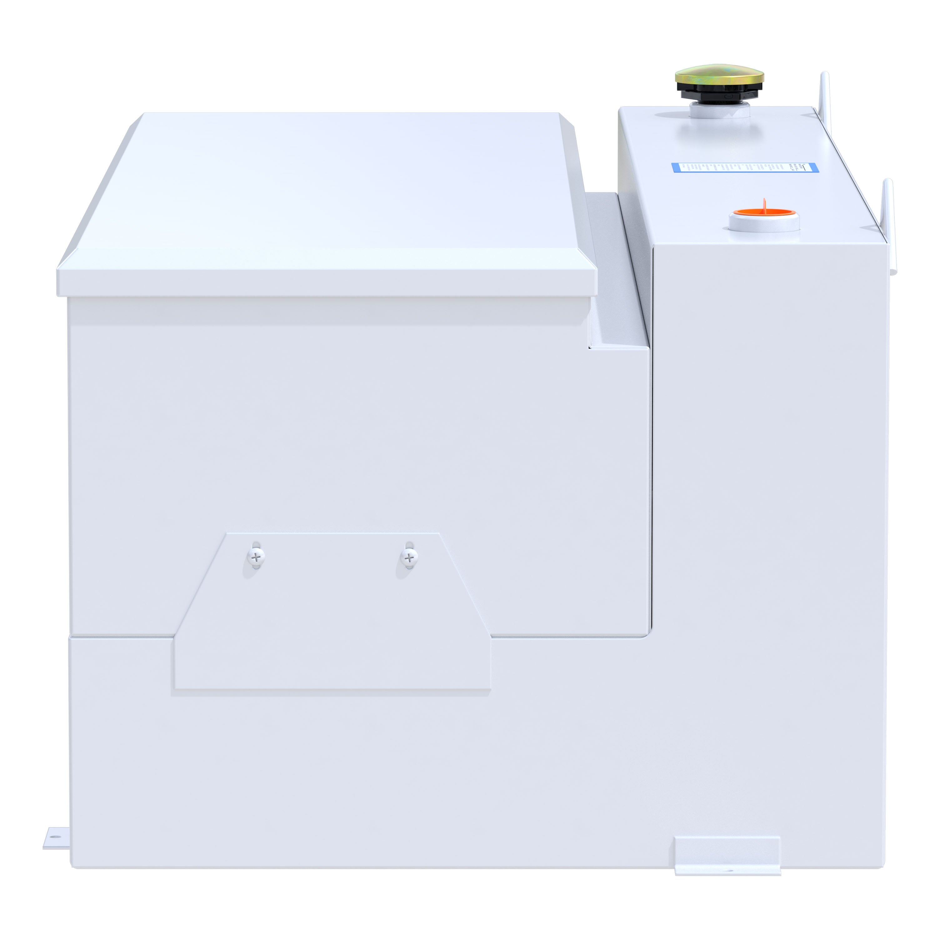 UWS ST-100-COMBO-W White 100-Gallon Steel-Aluminum Combo Transfer Tank
