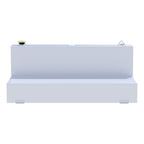 UWS ST-100-L-W White 100-Gallon L-Shape Steel Transfer Tank