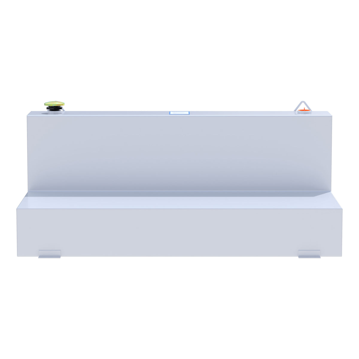 UWS ST-100-L-W White 100-Gallon L-Shape Steel Transfer Tank