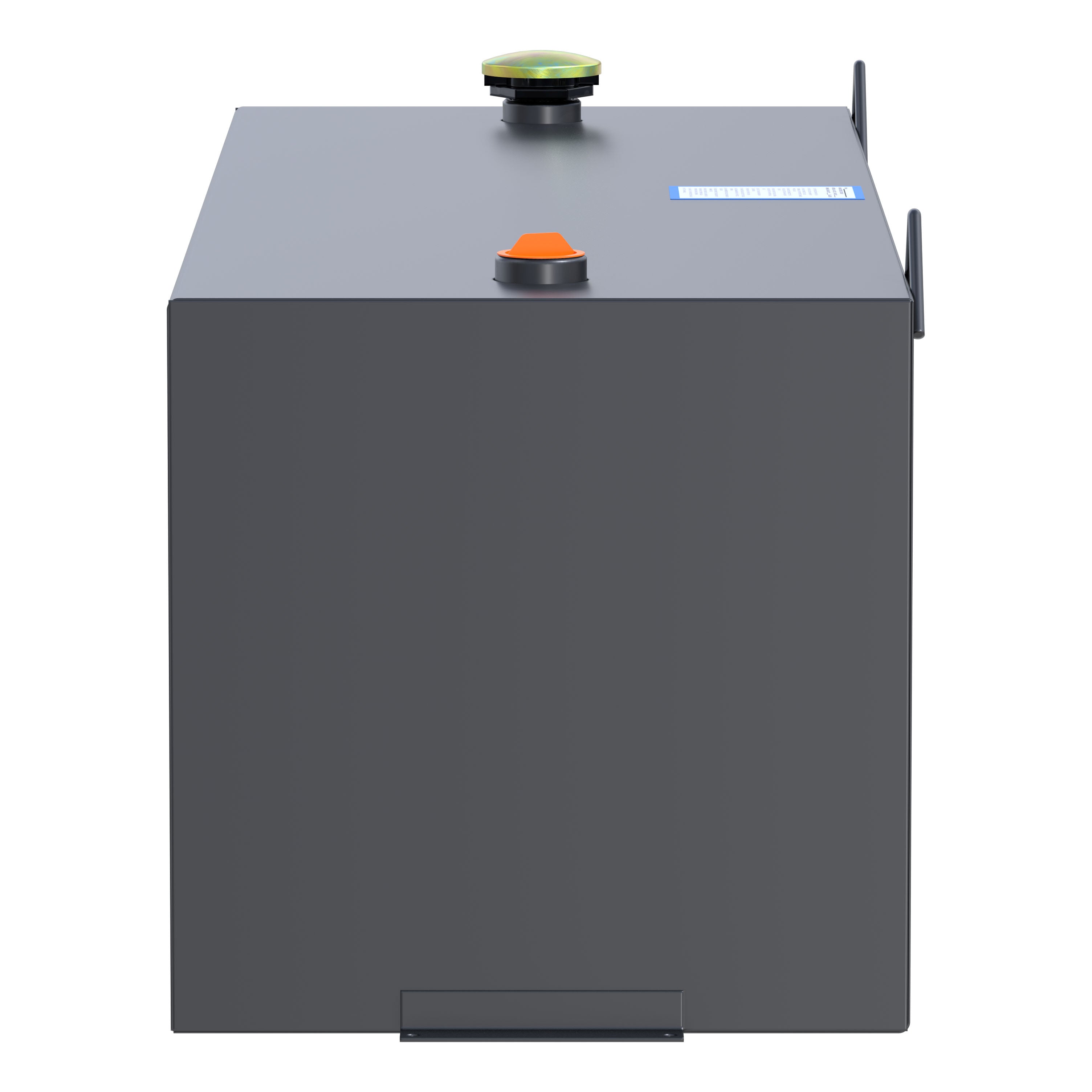 UWS ST-100-RT-MB Matte Black 100-Gallon Rectangle Steel Transfer Tank