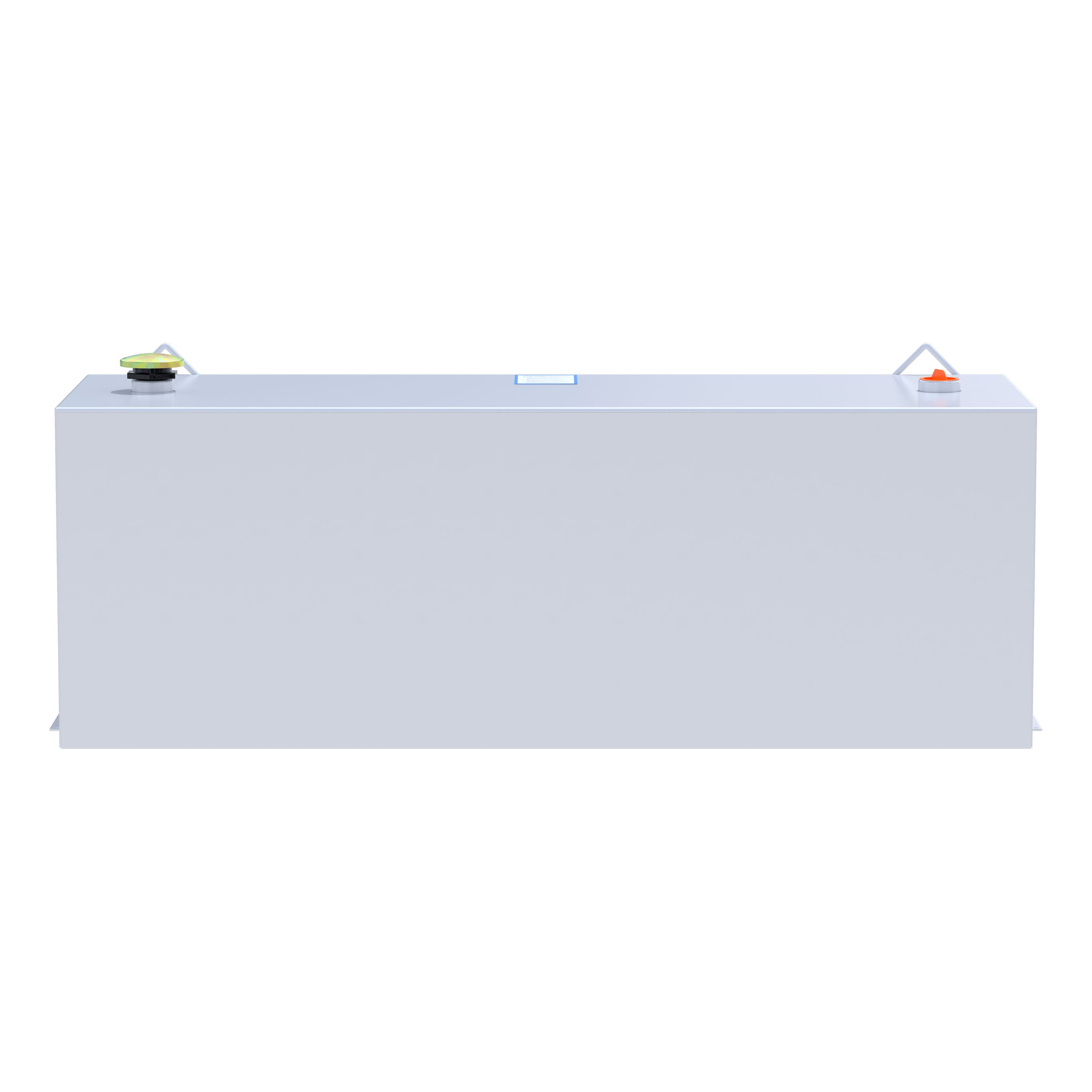 UWS ST-100-RT-W White 100-Gallon Rectangle Steel Transfer Tank