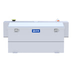 UWS ST-100HH-CB-W White Hammerhead-Style 100-Gallon Steel-Aluminum Combo Transfer Tank